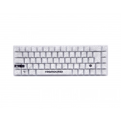 Clavier Gaming Higround SNOWSTONE Base 65 Hotswap - ISO Français - White Flame