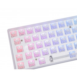 Clavier Gaming Higround SNOWSTONE Base 65 Hotswap - ISO Français - White Flame