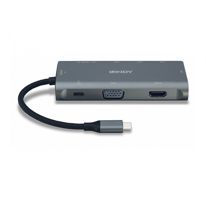 Dock Multi-Port USB 3.1 Type-C LINDY