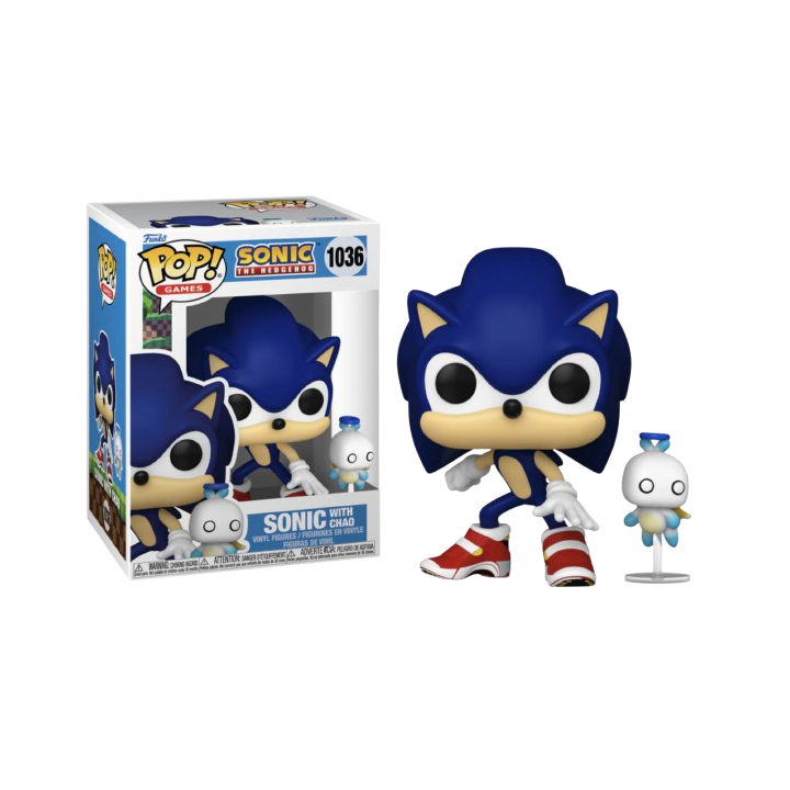 Figurine POP! Sonic avec Chao