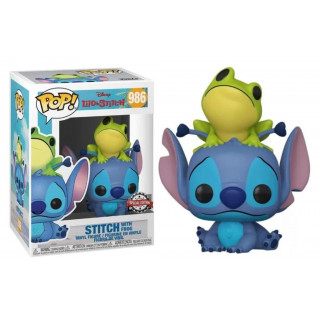 Figurine POP Lilo & Stitch - Stitch avec Grenouille