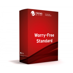 Antivirus professionnel Worry-Free Services Standard - 1 an