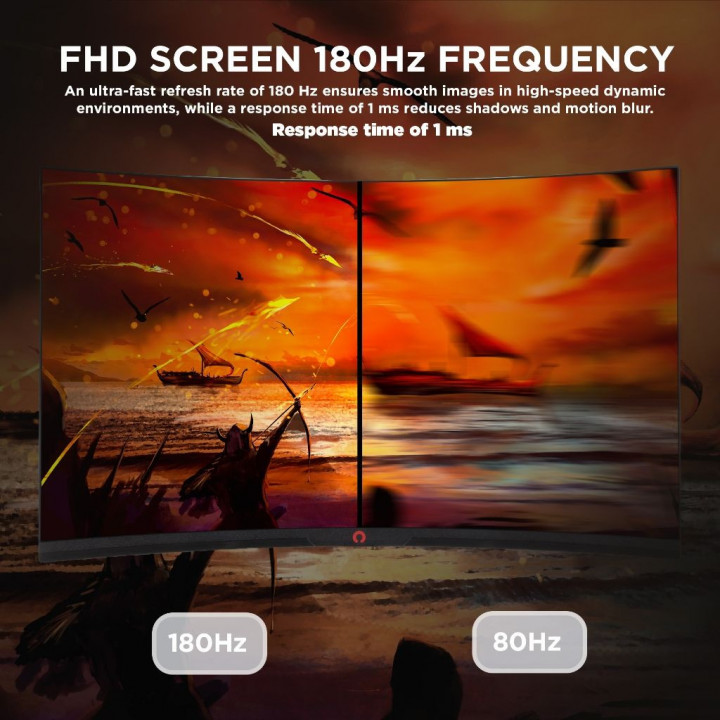 Moniteur Courbé KX DK SHADOW 27' 180Hz