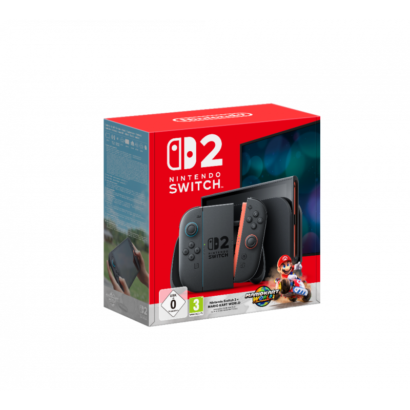 Console Nintendo Switch 2 + Mario Kart World – Pack complet Console Nintendo Switch 2 + Mario Kart World – Pack complet