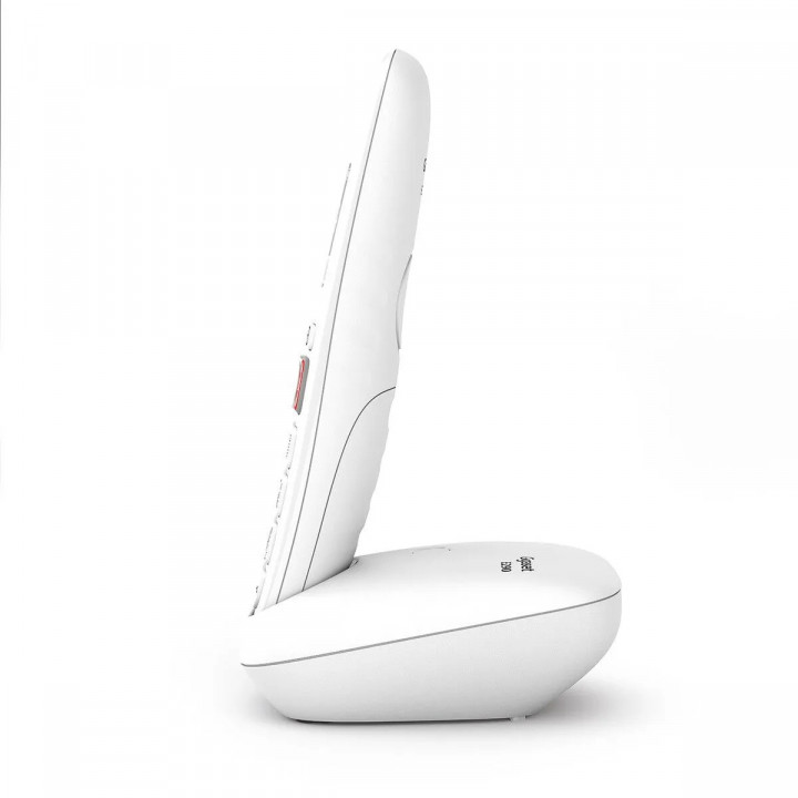 Téléphone Sans Fil Gigaset E290 – Blanc | Grosses Touches | Son Amplifié | Sans Répondeur