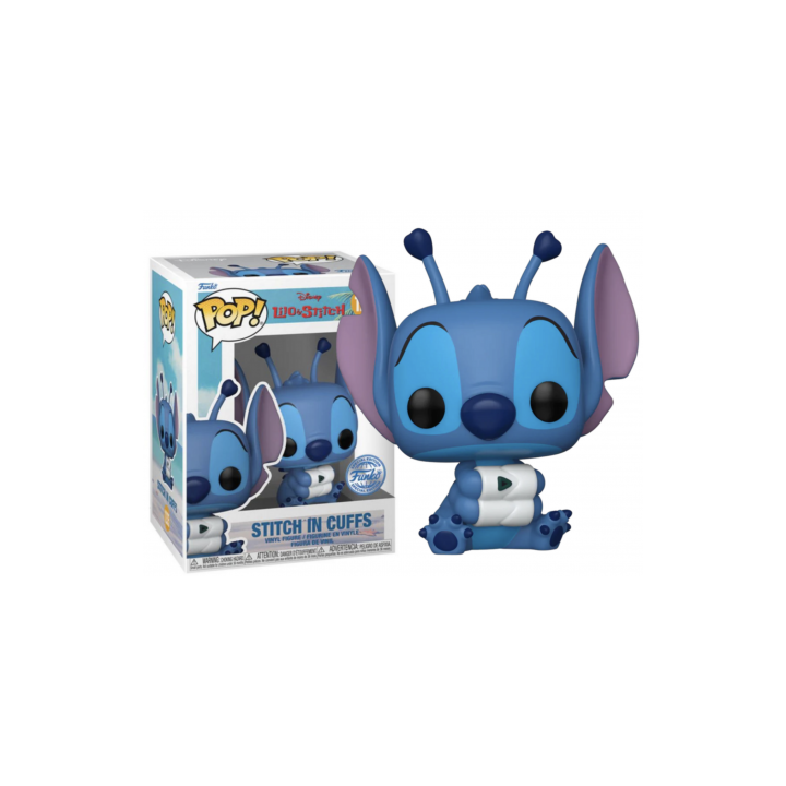 Figurine POP! Stitch in Cuffs (1235) - Lilo & Stitch