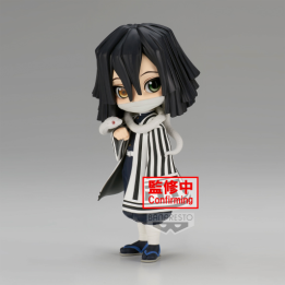 Figurine Q Posket Demon Slayer - Obanai Iguro (Ver. A, 14 cm)