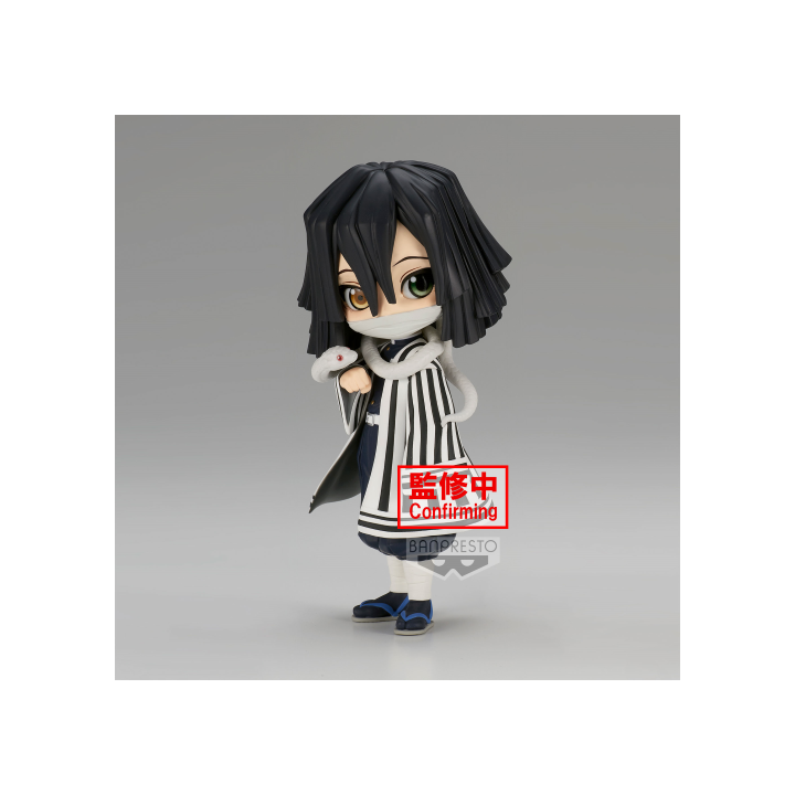 Figurine Q Posket Demon Slayer - Obanai Iguro (Ver. A, 14 cm)