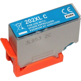 Cartouche compatible Epson 202XL Cyan