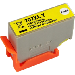 Cartouche compatible Epson 202XL Jaune