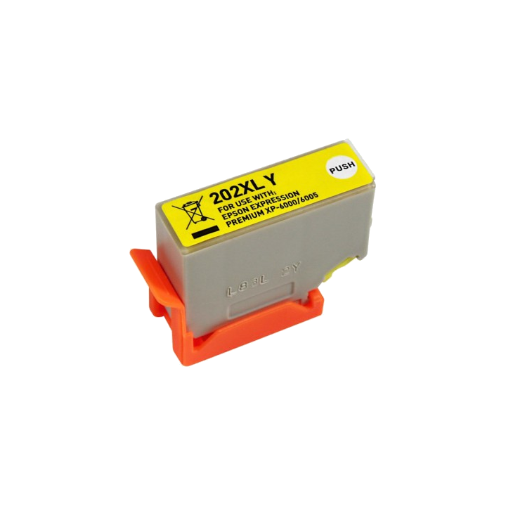 Cartouche compatible Epson 202XL Jaune
