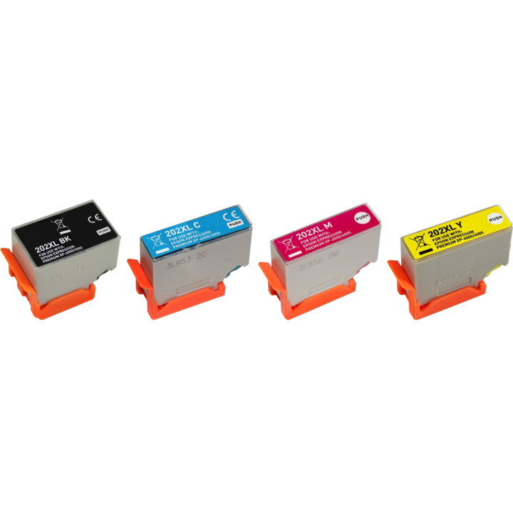Pack 4 cartouches compatibles Epson 202XL