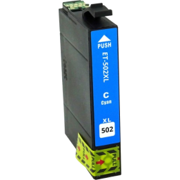 Cartouche compatible Epson 502XL Cyan