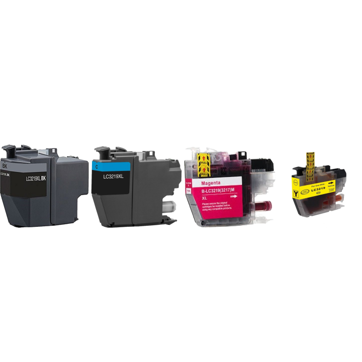 Pack 4 cartouches compatibles Brother LC 3219