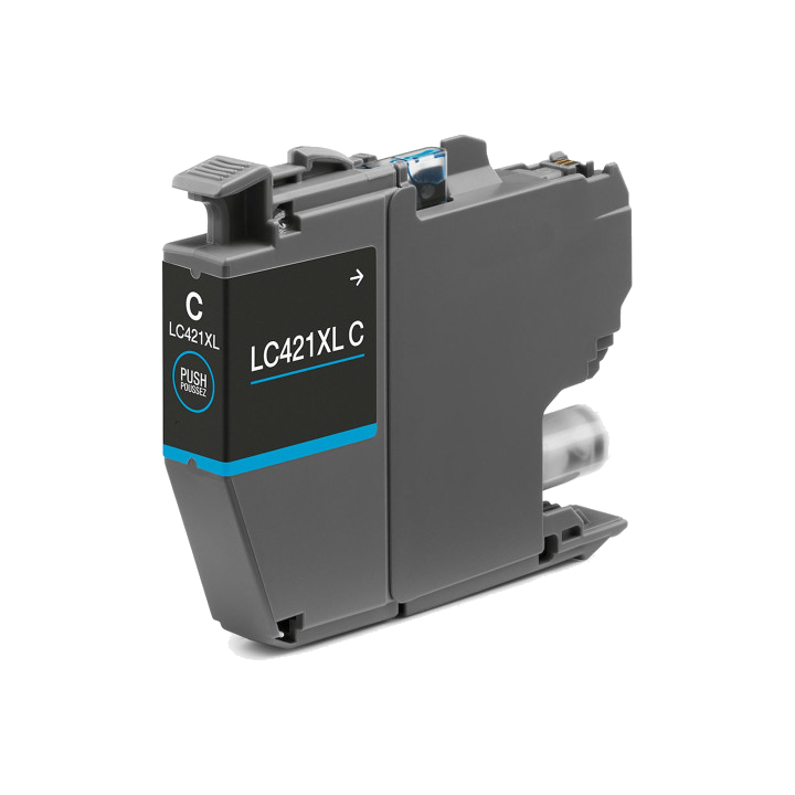 Cartouche compatible Brother LC 421 XL Cyan