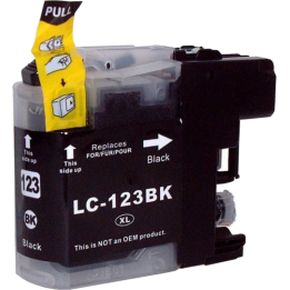 Cartouche compatible Brother LC 123 Noir