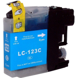 Cartouche compatible Brother LC 123 Cyan