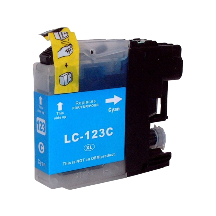 Cartouche compatible Brother LC 123 Cyan