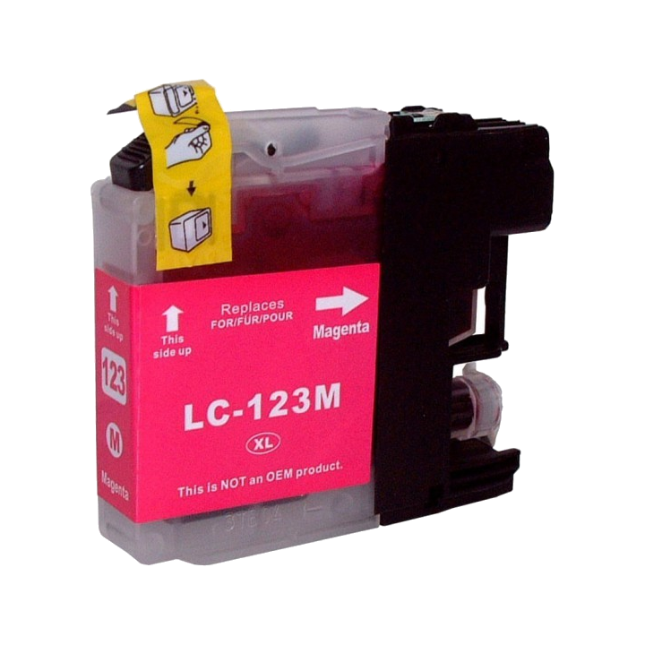 Cartouche compatible Brother LC 123 Magenta