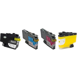 Pack 4 cartouches compatibles Brother LC 3237