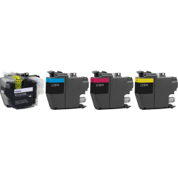 Pack 4 cartouches compatibles Brother LC 3213 XL