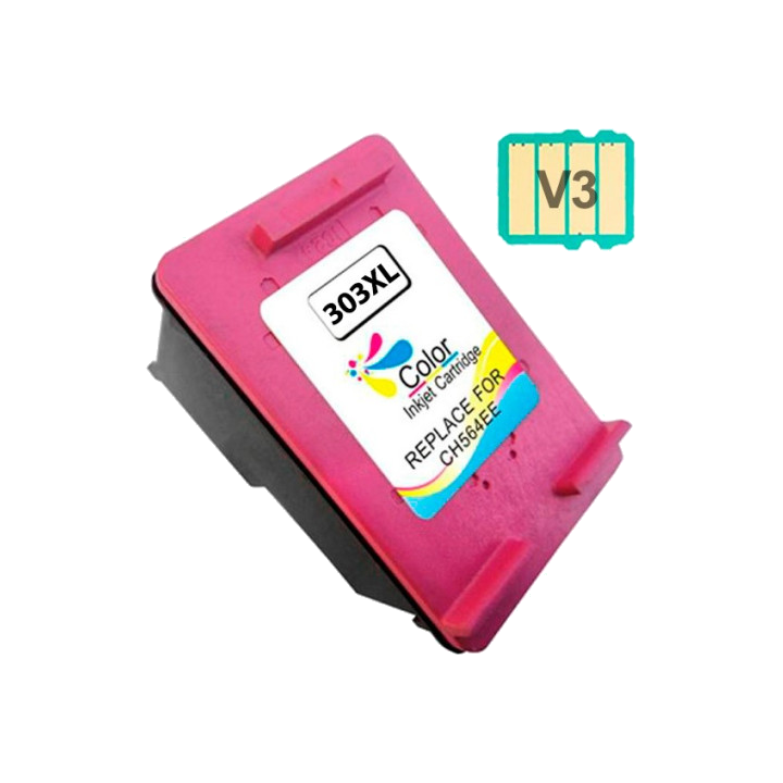 Cartouche compatible HP 303XL Couleurs