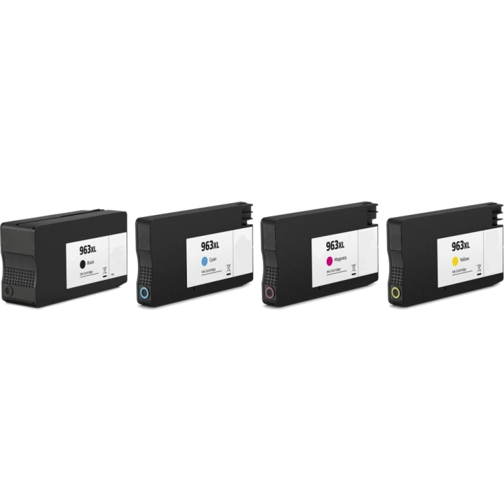 Pack 4 cartouches compatibles HP 963XL
