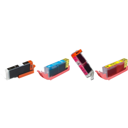 Pack 4 cartouches compatibles Canon PGI570XL / CLI571XL