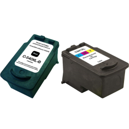 Pack 2 cartouches compatibles Canon PG540XL / CL541XL