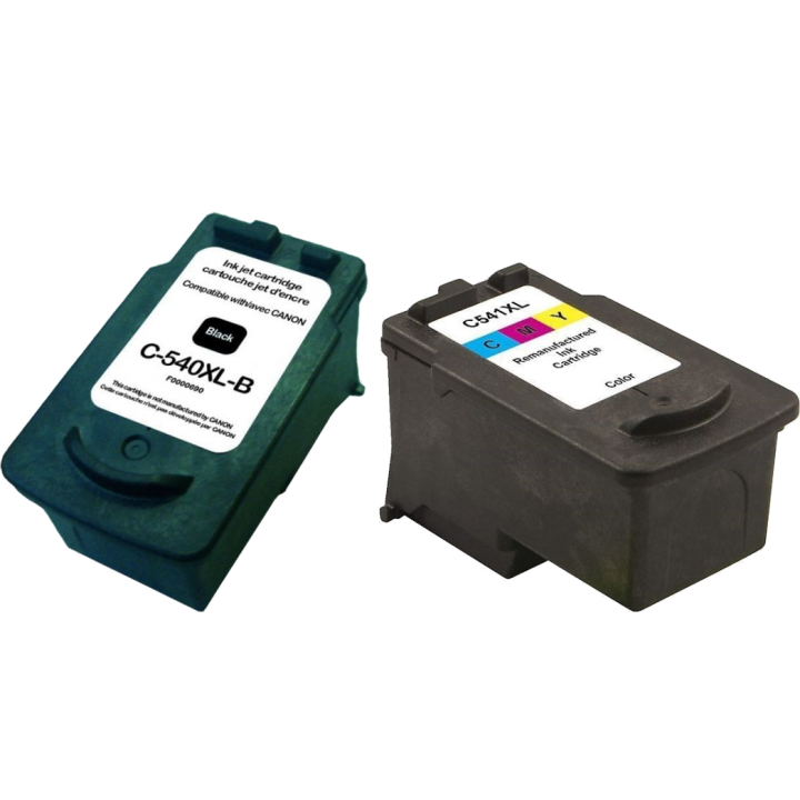 Pack 2 cartouches compatibles Canon PG540XL / CL541XL