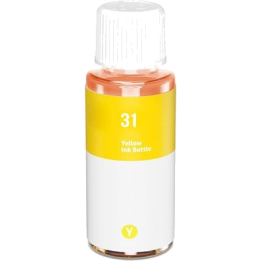 Bouteille compatible HP GT31 / GT32XL Jaune