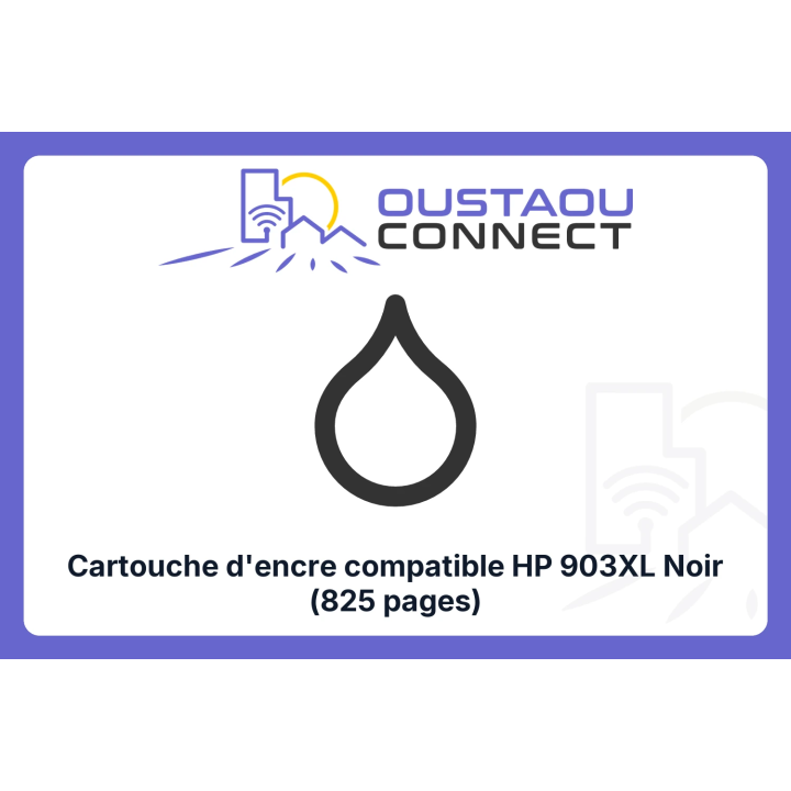 Cartouche compatible HP 903XL Noir