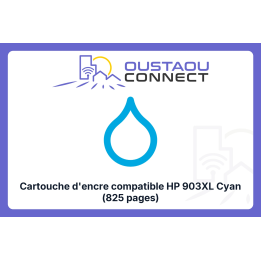 Cartouche compatible HP 903XL Cyan
