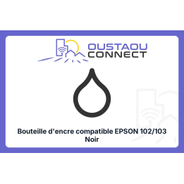 Bouteille compatible Epson 102/103 Noir