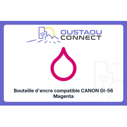 Bouteille compatible Canon GI-56 Magenta