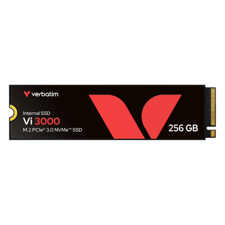 SSD Verbatim Vi3000 256 Go NVMe M.2 2280 PCIe Gen3 x4