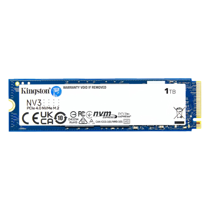 SSD Kingston NV3 1 To NVMe M.2 2280 PCIe Gen4 x4
