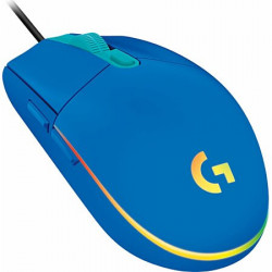 Souris filaire Gamer Logitech G102 LightSync RGB Bleu