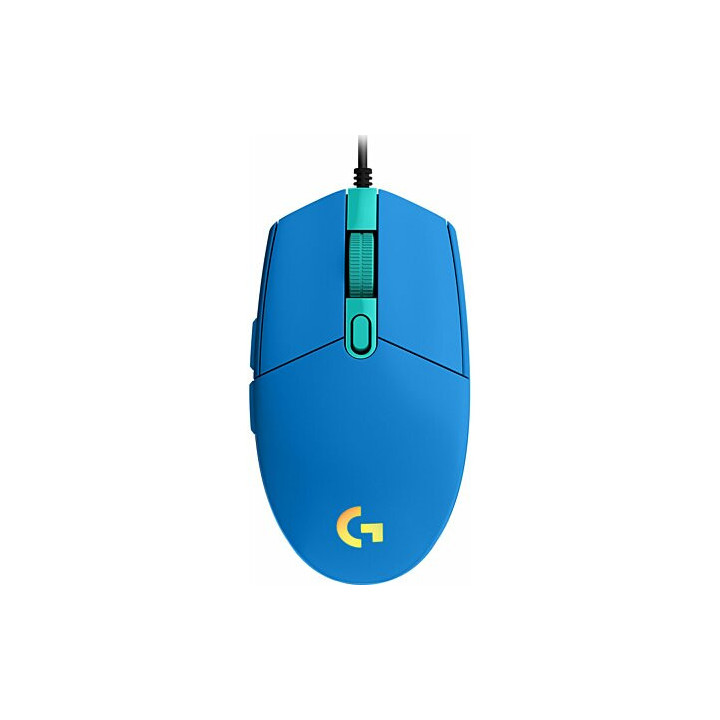 Souris filaire Gamer Logitech G102 LightSync RGB Bleu