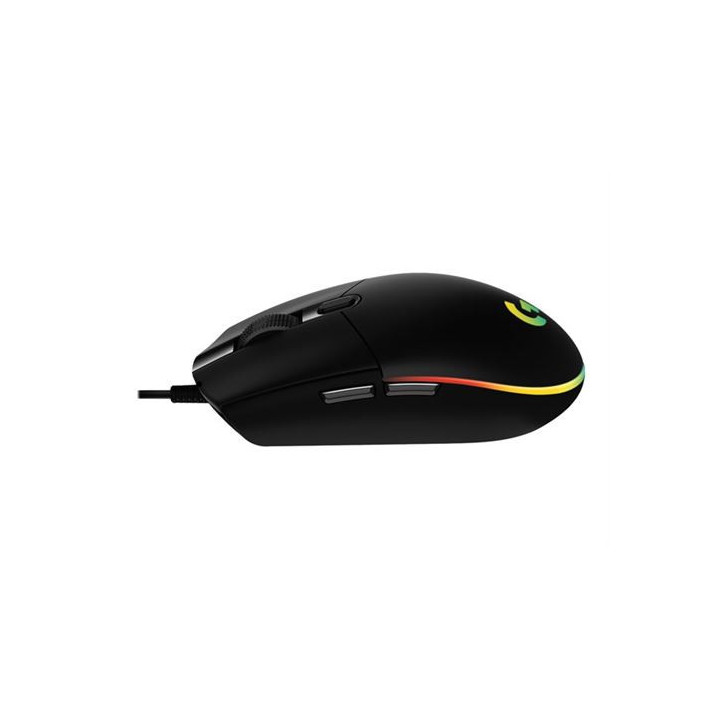Souris filaire Gamer Logitech G102 LightSync RGB Noir