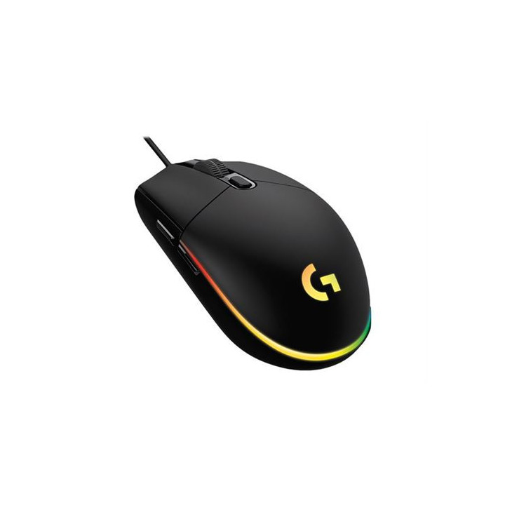 Souris filaire Gamer Logitech G102 LightSync RGB Noir