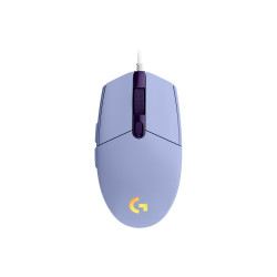 Souris filaire Gamer Logitech G102 LightSync RGB Violet