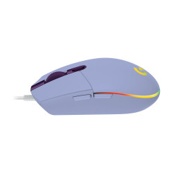 Souris filaire Gamer Logitech G102 LightSync RGB Violet