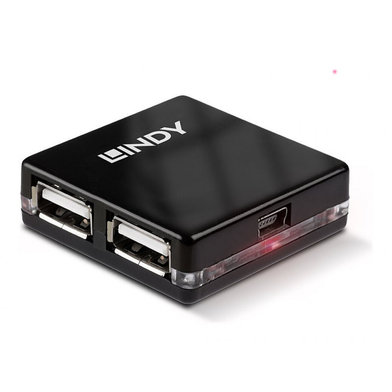 LINDY Mini Hub USB 2.0 4 ports