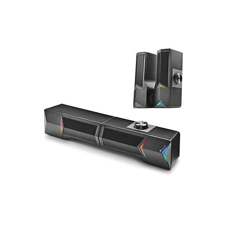 Enceintes/Barre Son Bluetooth NGS GSX-B1200 RGB Noir
