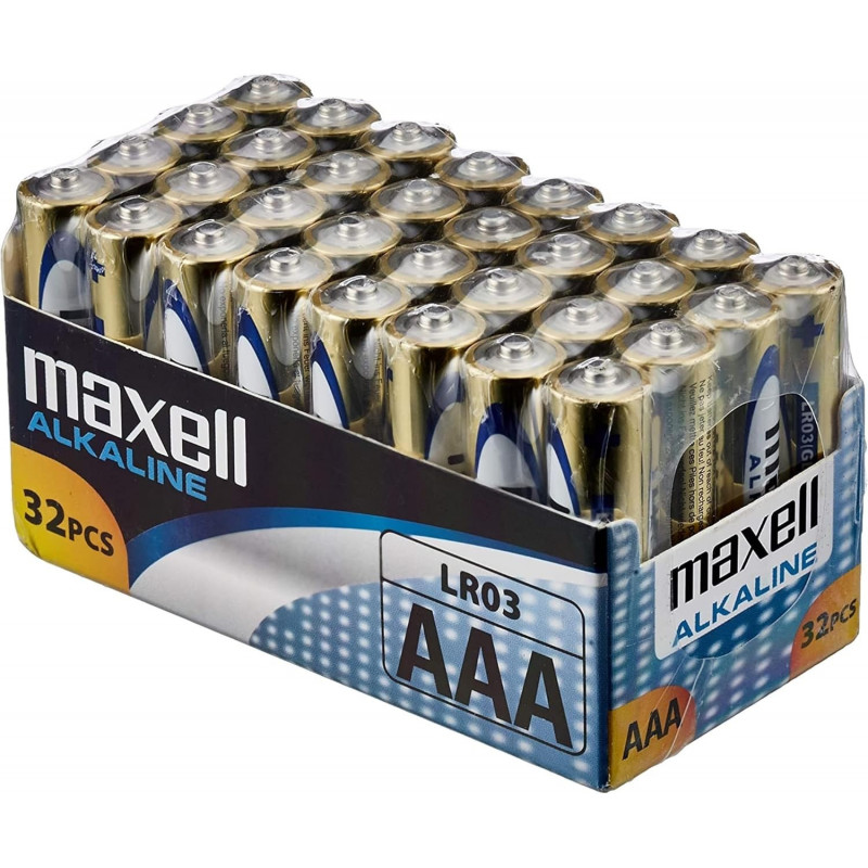 Boîte de 32 piles MAXELL AAA LR03