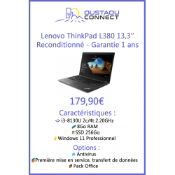 Lenovo ThinkPad L380 - Bon état