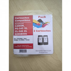 Pack de 2 cartouches générique CANON PG/CL 5XX XL (575/576, 560/561, 540/541, 545/546)