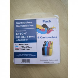 Pack de 4 cartouches générique EPSON XXX XL (29, 202, 405, 407, 408, 502, 503, 603, 604)