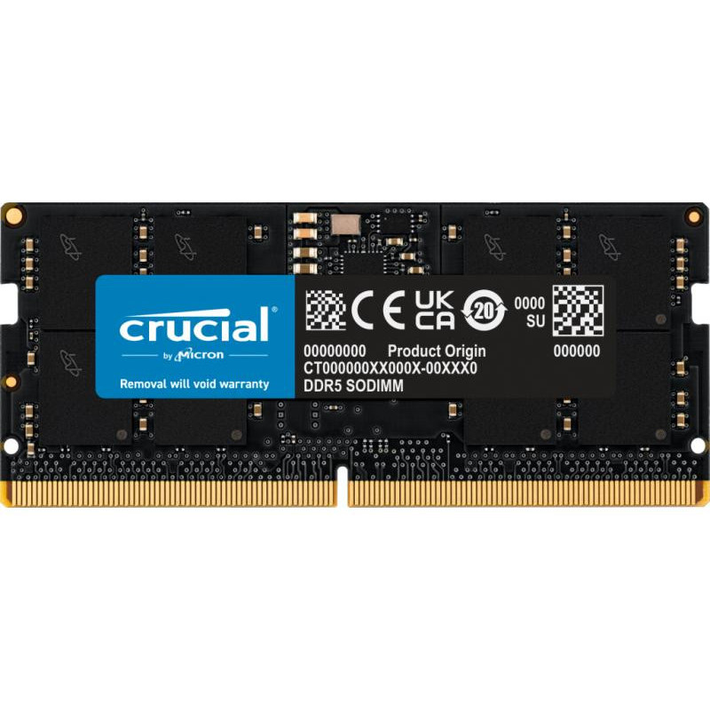 DDR5 SO-DIMM 16 Go 4800 MHz Crucial